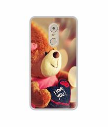 Amazon Brand - Solimo Designer Teddy Bear UV Printed Soft Back Case Mobile Cover for Lenovo K6 Note