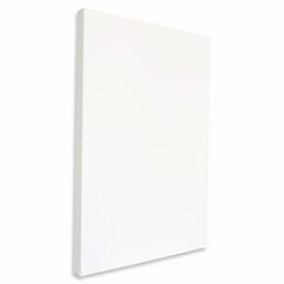 Eono by Amazon - Tela Tesa Grosso 50 cm x 40 cm Bianco 100% Cotone