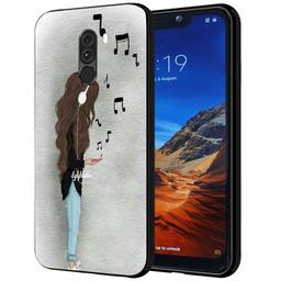 Amazon Brand - Solimo Designer Music Printed Hard Back Case Mobile Cover for Poco F1 (D1259)