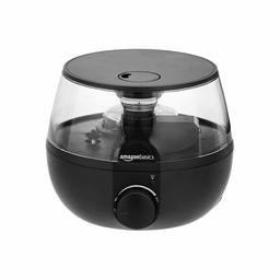 AmazonBasics Humidifier with Night Light and Aroma Diffuser - 1.5-Liter, Black[UK Plug]