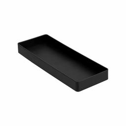 AmazonBasics Plastic Organizer - Half Accessory Tray, Black