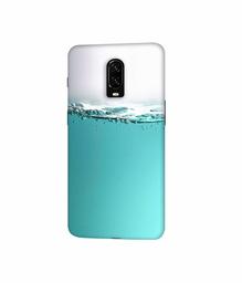 Amazon Brand - Solimo Designer Half Fill 3D Printed Hard Back Case Mobile Cover for OnePlus 6T