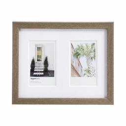 AmazonBasics Photo Frame for use with Instax - 2-Opening - 3.25