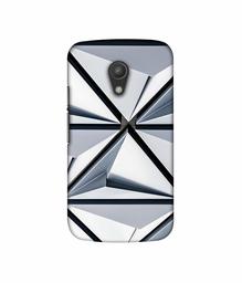 Amazon Brand - Solimo Designer Hexagon Texture 3D Printed Hard Back Case Mobile Cover for Motorola Moto G 2nd Generation