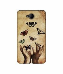 Amazon Brand - Solimo Designer Butterflies 3D Printed Hard Back Case Mobile Cover for Microsoft Lumia 650