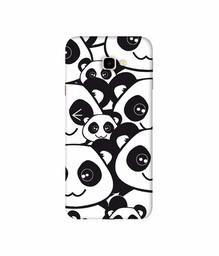 Amazon Brand - Solimo Designer Panda Texture 3D Printed Hard Back Case Mobile Cover for Samsung Galaxy J4 Plus