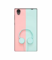 Amazon Brand - Solimo Designer Head Phone 3D Printed Hard Back Case Mobile Cover for Sony Xperia L1