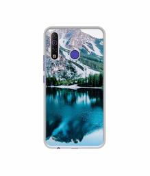 Amazon Brand - Solimo Designer Lake Mountain UV Printed Soft Back Case Mobile Cover for Tecno Camon 12 Air