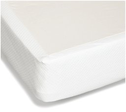 Pinzon Signature Diamond Matelasse Twin Boxspring Cover, Ivory