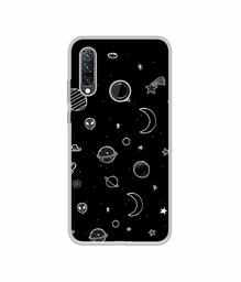 Amazon Brand - Solimo Designer Solar System UV Printed Soft Back Case Mobile Cover for Lenovo K10 Plus