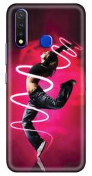 Amazon Brand - Solimo Designer Dance Pink 3D Printed Hard Back Case Mobile Cover for Vivo Y19 / Vivo U20