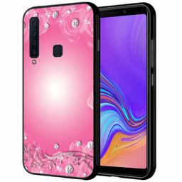 Amazon Brand - Solimo Designer Floral Printed Hard Back Case Mobile Cover for Samsung Galaxy A9 (D1138)