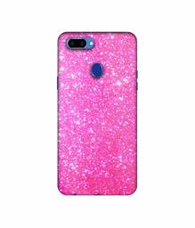 Amazon Brand - Solimo Designer Pink Sparkle 3D Printed Hard Back Case Mobile Cover for Oppo A5