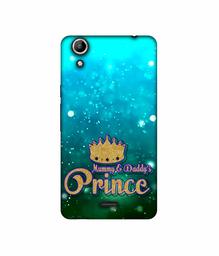 Amazon Brand - Solimo Designer Mummy & Daddy's Prince 3D Printed Hard Back Case Mobile Cover for Micromax Canvas Selfie 2 Q340