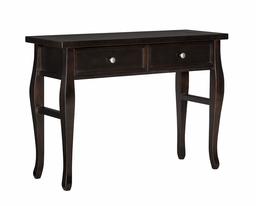 Ravenna Home Classic Plank-Top End Table with Large Drawer, 42