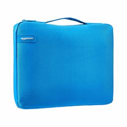 AmazonBasics 39.62 cm Professional Laptop Sleeve (With Retractable Handle) - Blue