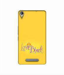 Amazon Brand - Solimo Designer Love Birds 3D Printed Hard Back Case Mobile Cover for Micromax Canvas Juice 3Plus Q394