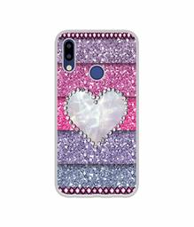 Amazon Brand - Solimo Designer Stone Heart UV Printed Soft Back Case Mobile Cover for Tecno Camon i2