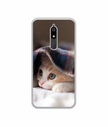 Amazon Brand - Solimo Designer Sleepy Kitten UV Printed Soft Back Case Mobile Cover for Micromax Canvas Infinity Pro