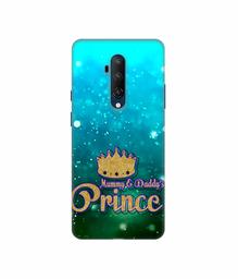 Amazon Brand - Solimo Designer Mummy & Daddy's Prince 3D Printed Hard Back Case Mobile Cover for OnePlus 7T Pro