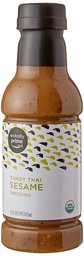 Wickedly Prime Organic Dressing, Tangy Thai Sesame Dijon, 16 Ounce