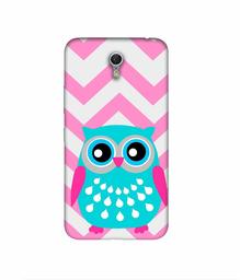 Amazon Brand - Solimo Designer Sky Blue Owl 3D Printed Hard Back Case Mobile Cover for Lenovo ZUK Z1