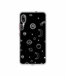 Amazon Brand - Solimo Designer Solar System UV Printed Soft Back Case Mobile Cover for Motorola Moto E6s