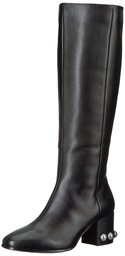 Amazon Brand - The Fix Women's Juliette Pearl Studded-Heel Knee High Boot