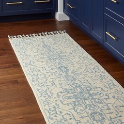 Amazon Brand – Stone & Beam New England Tassled Wool Runner Rug, 2' 6