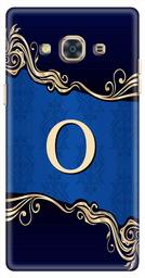 Amazon Brand - Solimo Designer Blue Pattern Alphabet-O 3D Printed Hard Back Case Mobile Cover for Samsung Galaxy J3 Pro