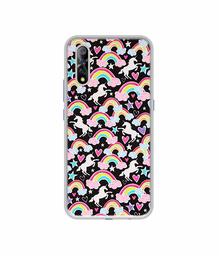 Amazon Brand - Solimo Designer Unicorn Texture UV Printed Soft Back Case Mobile Cover for Vivo S1 / Vivo Z1x