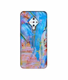 Amazon Brand - Solimo Designer Light Multicolor Canvas 3D Printed Hard Back Case Mobile Cover for Vivo S1 Pro