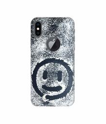 Amazon Brand - Solimo Designer White Sand 3D Printed Hard Back Case Mobile Cover for Apple iPhone Xs Max (Logo Cut)