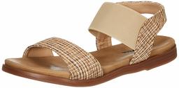 Flavia Women's Beige Fashion Sandals-5 UK (37 EU) (6 US) (FL152/BEG)