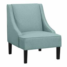 Amazon Brand – Ravenna Home Eddison Modern Slope Accent Chair, 32