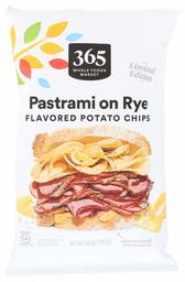 365 EVERYDAY VALUE Pastrami on Rye Potato Chip, 10 OZ