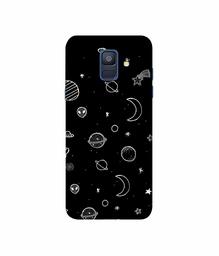 Amazon Brand - Solimo Designer Solar System 3D Printed Hard Back Case Mobile Cover for Samsung Galaxy A6