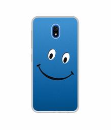 Amazon Brand - Solimo Designer Happy UV Printed Soft Back Case Mobile Cover for Mi Redmi 8A