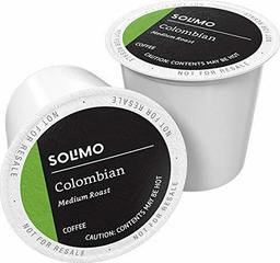 Amazon Brand - 24 Ct. Solimo Coffee Pods, French Roast, Compatible with Keurig 2.0 K-Cup Brewers