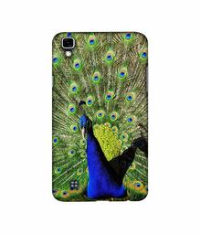 Amazon Brand - Solimo Designer Peacock 3D Printed Hard Back Case Mobile Cover for LG X Power