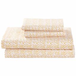 Rivet Boomerang Sateen Cotton Sheet Set