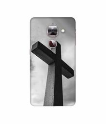 Amazon Brand - Solimo Designer Cross 3D Printed Hard Back Case Mobile Cover for LeEco Le Max 2