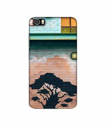 Amazon Brand - Solimo Designer Tree Painting 3D Printed Hard Back Case Mobile Cover for Xiaomi Mi 5