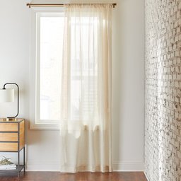 Rivet Deveau Sheer Curtain