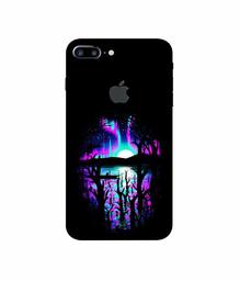 Amazon Brand - Solimo Designer Dark Scenery 3D Printed Hard Back Case Mobile Cover for Apple iPhone 7 Plus (Logo Cut)