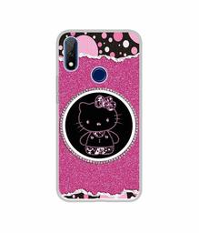 Amazon Brand - Solimo Designer Kitty with Glitter UV Printed Soft Back Case Mobile Cover for Gionee F9 Plus