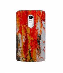 Amazon Brand - Solimo Designer Orange Color Spread 3D Printed Hard Back Case Mobile Cover for Lenovo Vibe X3