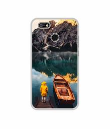 Amazon Brand - Solimo Designer Lake View UV Printed Soft Back Case Mobile Cover for Karbonn Titanium Jumbo 2