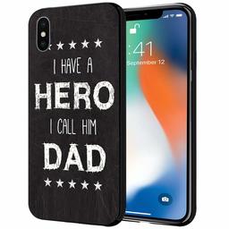 Amazon Brand - Solimo Designer Real Hero DAD Printed Hard Back Case Mobile Cover for Apple iPhone Xs Max (D1169)