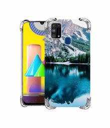 Amazon Brand - Solimo Designer Lake Mountain UV Printed Soft Back Case Mobile Cover for Samsung Galaxy M31